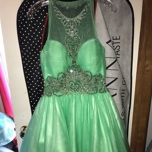 Angela and Alison formal dress